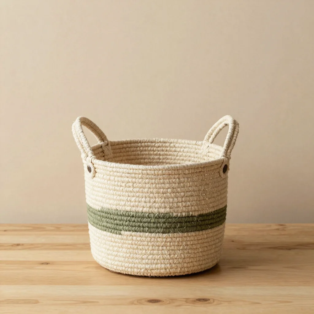 Cesta Trenzada Oliva